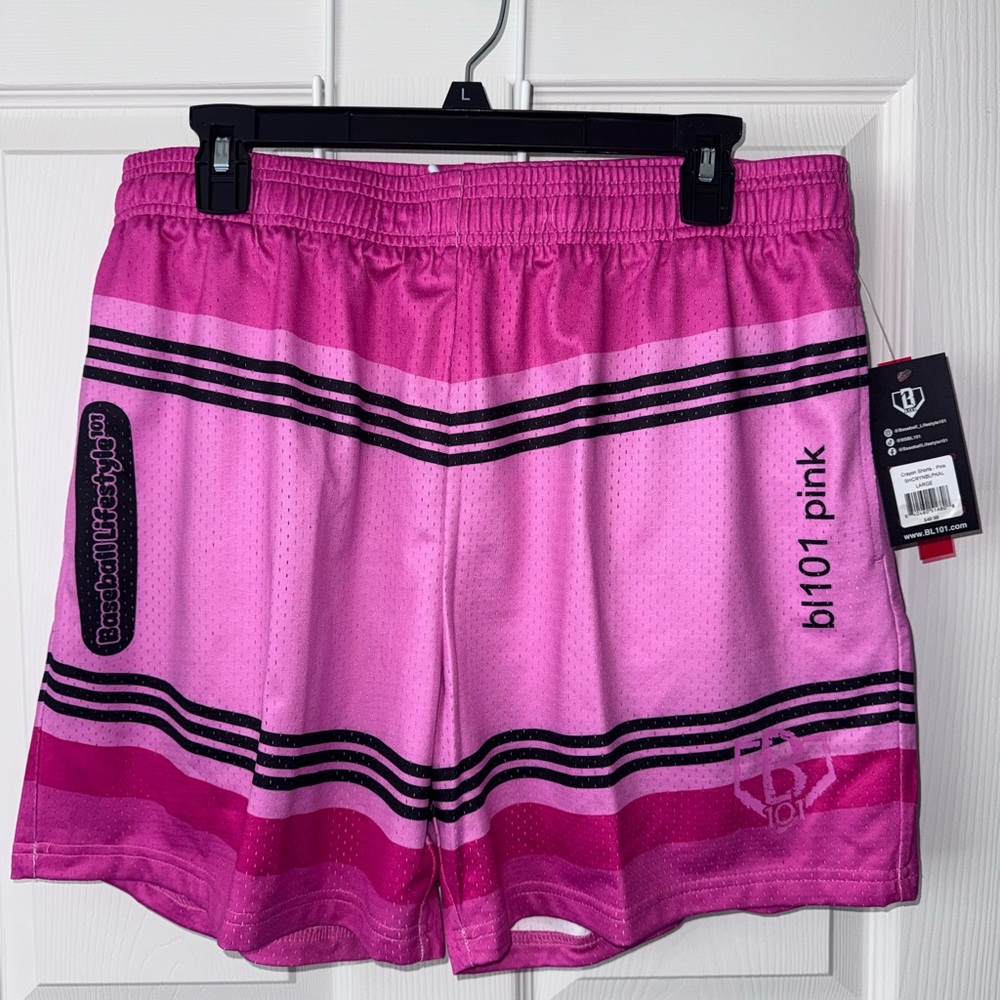 NWT Baseball Lifestyle 101 Men's 5” Crayon Shorts